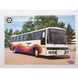 Marcopolo Iii 3 Scania Catálogo Folder Ônibus Antigo