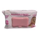 Marigold Baby Premium Rosa Lenços Umedecidos 120un