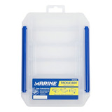 Marine Sports Estojo De Pesca Tackle Box 205n Com 5 Divisões Cor Branco