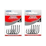 Marine Sports Kit Anzol Pesca Marine Sports Super Chinu Strong N 01 2 Cartelas 100 Unidade