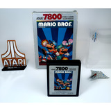 Mario Bros Atari 7800 Cib Com Caixa E Cartucho Original