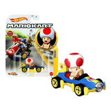 Mario Kart Toad Carrinho Hot Wheels