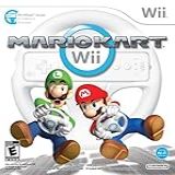 Mario Kart + Volante - Wii
