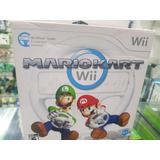 Mário Kart Wii Volante Wii Wheels Na Caixa Nintendo Wii
