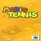 Mario Tennis N64 Instruction