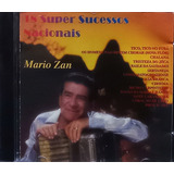 Mario Zan Super 18 Sucessos Cd Original Lacrado