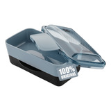 Marmita Lunch Box Tampa Easy Open Electrolux 2em1 Preta Nf