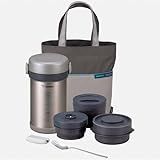Marmita Térmica Bentô Zojirushi SLNCE09 ST 3 Potes 840ml