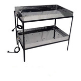 Marmiteiro Elétrico 50 Marmitas Inox C Pé 110 Ou 220v Novo