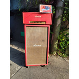 Marshall Super Lead 100w Ano 1968 Caixa 8x8 Capa Original
