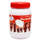 Marshmallow De Colher Pote Fluff Morango