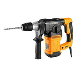 Martelete Eletropneumático Deko Profissional Dkrh32ld15 Preto E Amarelo Frequência De 50hz 60hz Com 1500w De Potência 220v