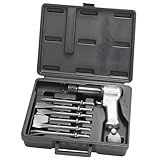 Martelete Ingersoll Rand 121 K6 Pneumático Super Duty Tipo Pistola 3000 BPM Curso De Pistão De 58 Mm E Diâmetro De 19 Mm Acompanha 6 Cinzeis E Maleta