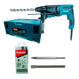 Martelete Perfurador Rompedor 830w Hr2630j Makita Completo