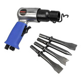 Martelete Rompedor Pneumatico 150mm C acessorios 4 Ponteiras