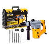 Martelete Rompedor Profissional 1000w Com Kit De Acessorios