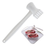 Martelo Amaciador De Carnes Bife P Cozinha Cor Branco