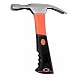 Martelo Cabo Emborrachado 27cm Unha Cabeça Portátil Fibra