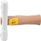 Martelo De Borracha 40 Mm Para Azulejista Branco Vonder VDO835
