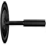 Martelo De Reflexo Neurológico Babinski Black Total