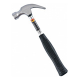 Martelo Unha 350 G Cabeça 25 Mm Cabo De Metal Emborrachado