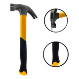 Martelo Unha C Cabeça Magnética Aço 34cm Punho Em Pvc
