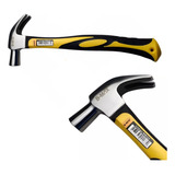 Martelo Unha Carpinteiro 27mm Cabo Fibra Emborrachado Novo