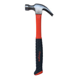 Martelo Unha Com Cabo Fibra Emborrachado Carpinteiro 32cm
