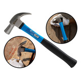 Martelo Unha Curvo Forjado Com Cabo Fibra De Vidro 27mm Bramix