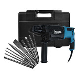 Martillo Rotativo Sds Plus Makita Mt M8701b 800w Cor Turquesa preto Frequência 60