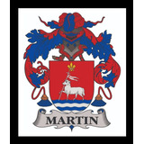 Martin 1 Chaveiro 1 Boton 1 Quadro A4 Brasão Família