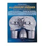 Martyr Kit De ânodo De Alumínio CMBRAVO3KITA Para Mercury Bravo III