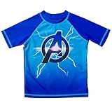 Marvel Camiseta De Nata O Vingadores Homem Aranha Hulk Pantera Negra Homem De Ferro Rash Guard De Crian A A Crian A Grande Azul 3 Anos