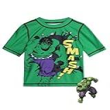 Marvel Camiseta Masculina Vingadores Rash Guard Capitão América Homem Aranha Secagem Rápida Areia E Proteção Solar 2T 12 Verde Hulk 5 6