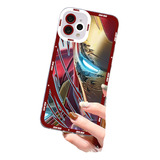 Marvel Spiderman Ironman Scarlet Witch Para iPhone 12 13 14