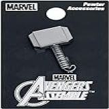 Marvel Thor Hammer Broche De Lapela De Estanho Prata 2 5 Cm