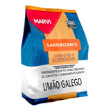 Marvi Base Saborizante Limão Galego Para Sorvete Picolé 1kg