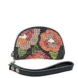 Mary Frances Porta-moedas Dizzy Porta-chaves, Variação Multicolorida, Multicor, Socialite Wristlet Coin Purse/card Holder