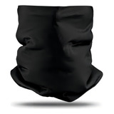 Mascara Balaclava Bandana Rosto E Pescoço Corrida Ciclismo Cor Preto
