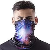Máscara Bandana Espacial Galáxia Proteção Ciclismo Moto