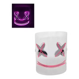 Mascara C Led Neon Rave Balada Festa Hallowen Dj Marshmelo