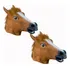 Mascará Cabeça De Cavalo Fantasia Cosplay