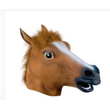 Máscara Cabeça De Cavalo Latéx Fantasia Cosplay