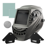 Máscara Capacete Solda Automática 8k Esquadro Brinde Tork