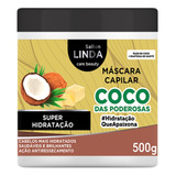 Mascara Capilar Poderosas Oleo De Coco + Manteiga De Karite