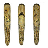 Máscara Carranca Trio   Decoração Atacado Bali   3pcs   1 M