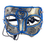 Máscara De Baile Máscara De Baile Brilho Para Azul