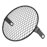 Máscara De Capa Redonda Headlight Grill De 6 5 Polegadas Par