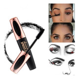 Mascara De Cílios De Fibra De Seda 4d Cilios Perfeitos Cor Preto