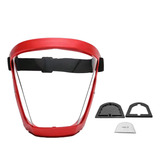Máscara De Cobertura Facial Pano De Filtro Vermelho 1